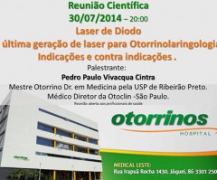 Reunião Científica Hospital Otorrinos – Julho/2014 reuniao julho