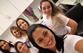 Campanha unificada, torcida do Grupo Otorrinos: outubro rosa e novembro azul dest