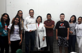 Especialista da Otorrinos ministra palestra na Liga Acadêmica Interdisciplinar do Sono da UESPI oto_1