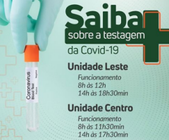Saiba mais sobre a testagem da Covid-19 destaque